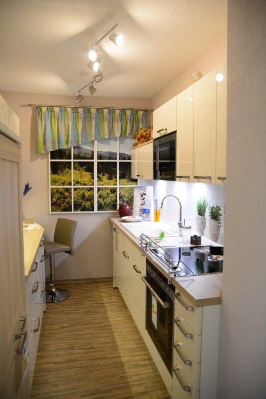 Die beste Lösung für kleinere Wohnungen - geschlossene Küche